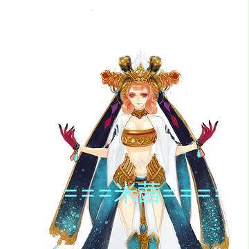 公主装米茜跟红桃黑桃双生侍卫