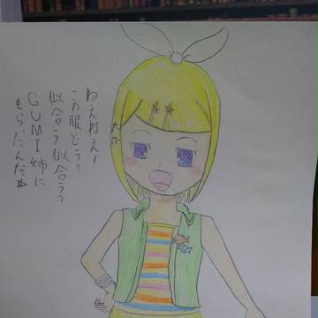 リンちゃんにアイカツの服を着せてみた