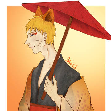 Fox and Tengu