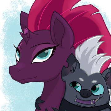 Tempest Shadow and Grubber