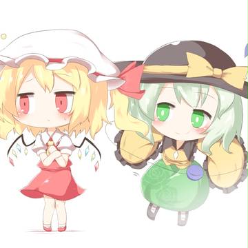 フランちゃんの後ろにいるの