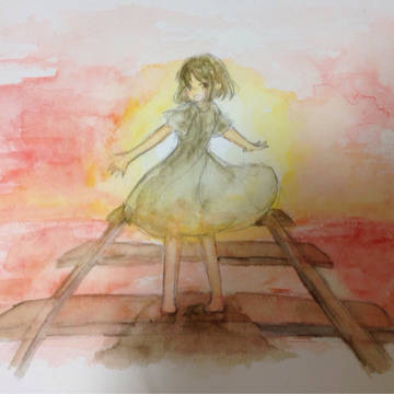 ナブナ水彩画