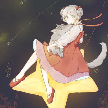 オオカミと少女