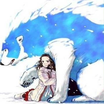 シロクマと女の子
