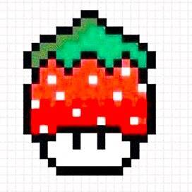 Strawberry mushroom