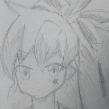 乙姫（手描き）