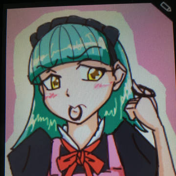 髪下ろしビブリー