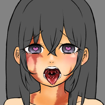 シルヴィちゃんのお口を描き込んだだけの健全絵