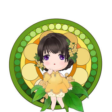 桂花拟人