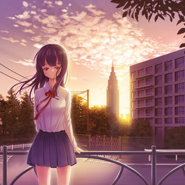 夕暮れ時