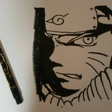 ナルト　模写
