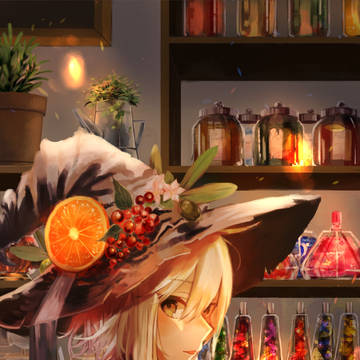 ハーブの魔女