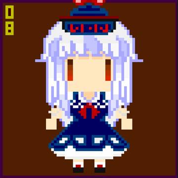 永夜抄全員のドット絵~3面