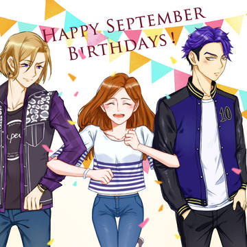 HAPPY SEPTEMBER BIRTHDAYS！
