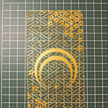 切り絵「刀剣乱舞 三日月宗近」iPhoneケース