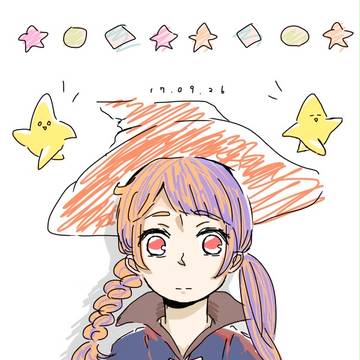 前に立つだけでとんがり帽子をかぶれるゆるデザの壁