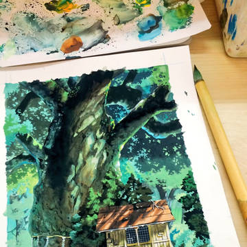 背景画