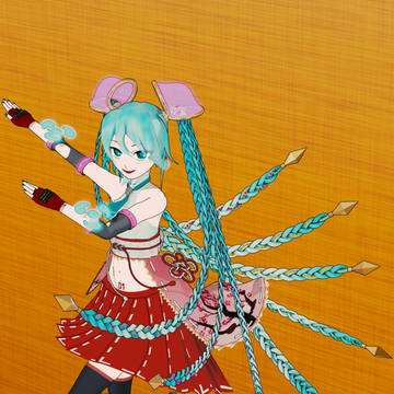 シャキーン!!　祝！初音ミク１０週年