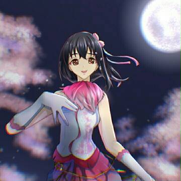 藤原肇 夜桜小町  ──桜の頃