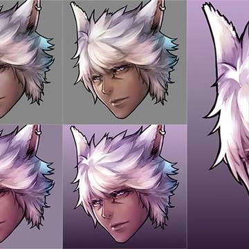 process of icon drawing