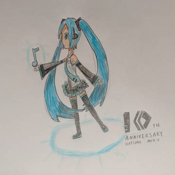 MIKU ANNIVERSARY ILLUSTRATION