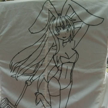 Erina in My white gown