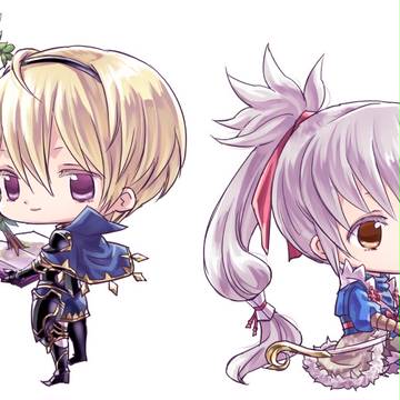 レオン×タクミプチアンソロジー ノベルティ用イラスト