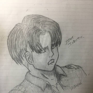 鉛筆リヴァイ。