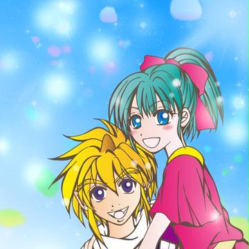 魔神英雄伝ワタル ヒミコ&トラ