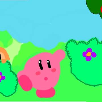 雑多のカービィの絵