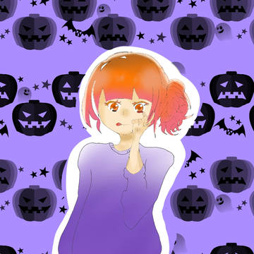 ハロウィン風オリキャラ