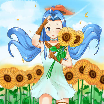 向日葵の少女ルリア