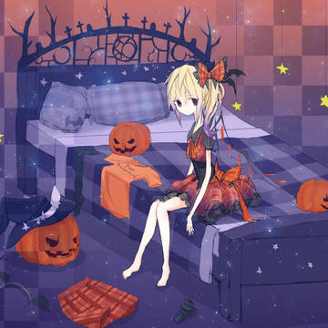 ハロウィン待ちスカーレット