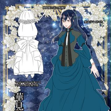 【語ノ華】華見衣装【補足】