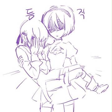 Nier&DoD らくがき