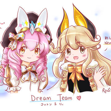 【パズドラ】コットン&リィ ちゃん