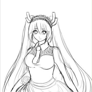 小林家的女僕龍 托爾自創私服
