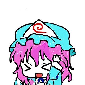 しゃがみ幽々子しゃま