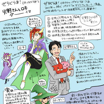 火野さんとロキ ダイマ