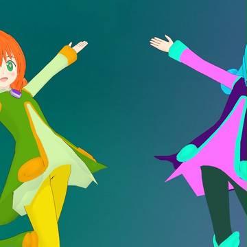 【MMDモデル配布あり】アリィとラフィソル