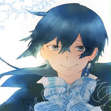 初描き