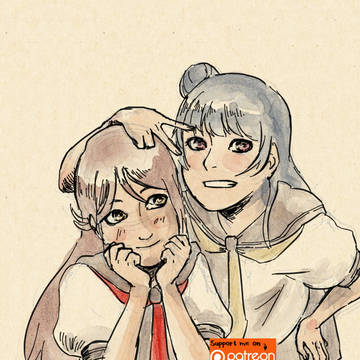 学校でよしりこ
