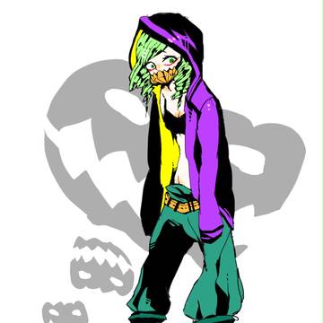 ハロウィンキャラ化