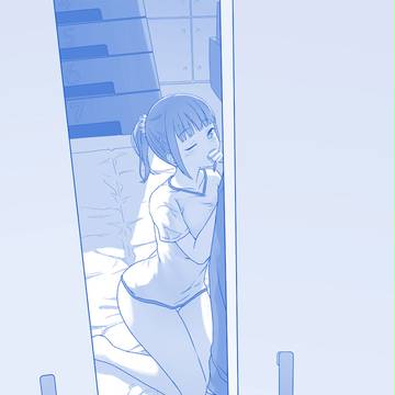 チアちゃんと体育用具室で..