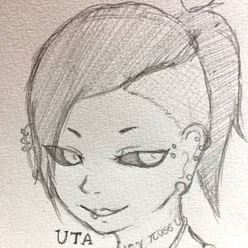 落書きウタさん