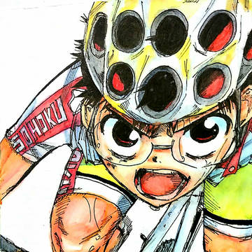 弱虫ペダル(模写)