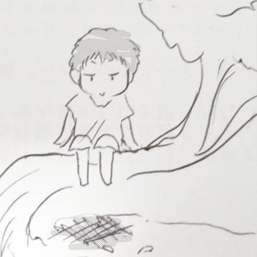 [緑土なす]木登り