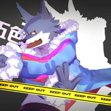 3D五色  MMDモデル配布ありDL