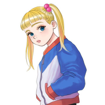 金髪少女