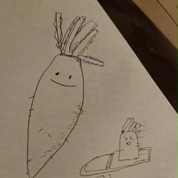 だいこん。